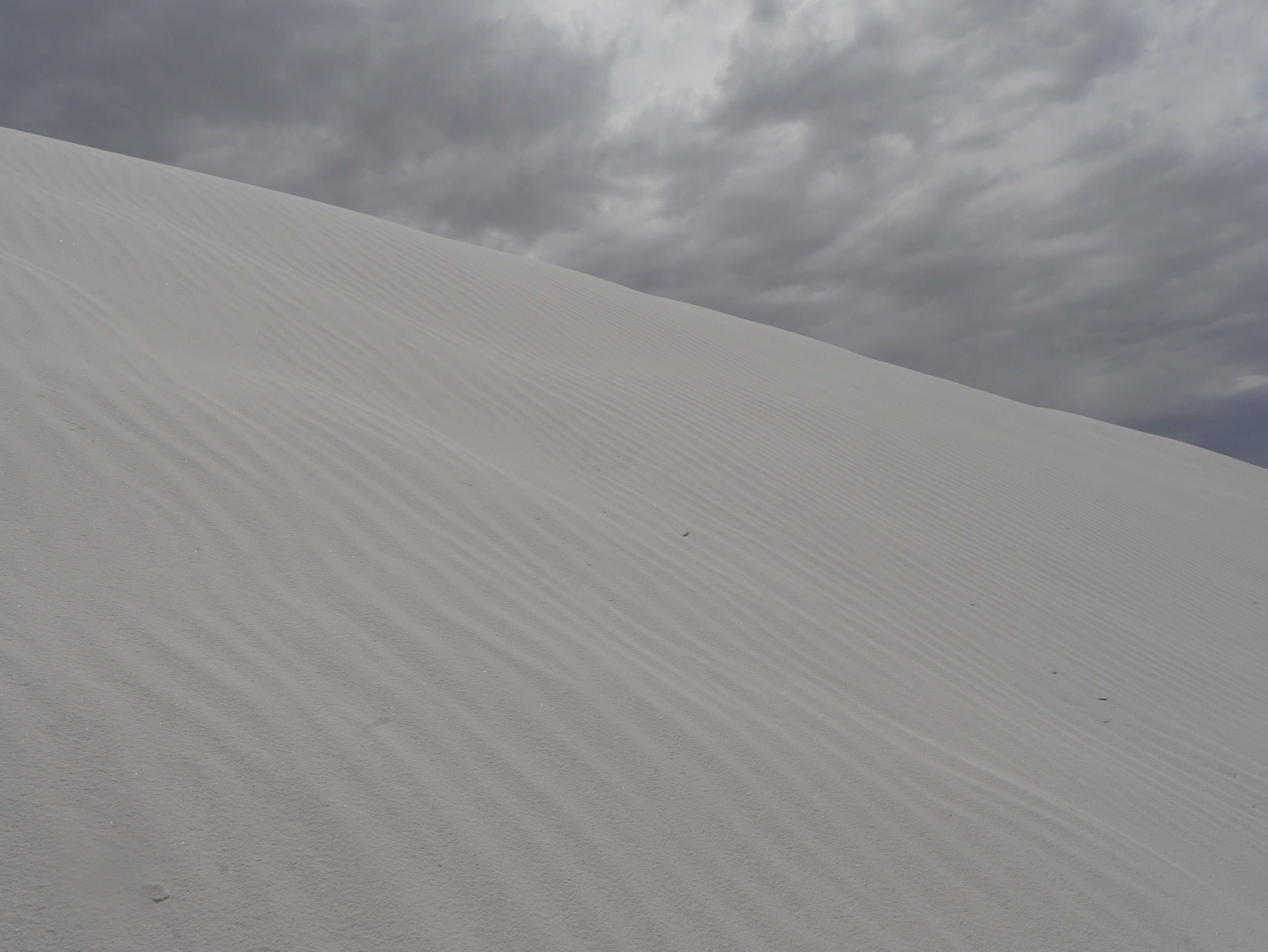 White Sand Dunes at White Sands.