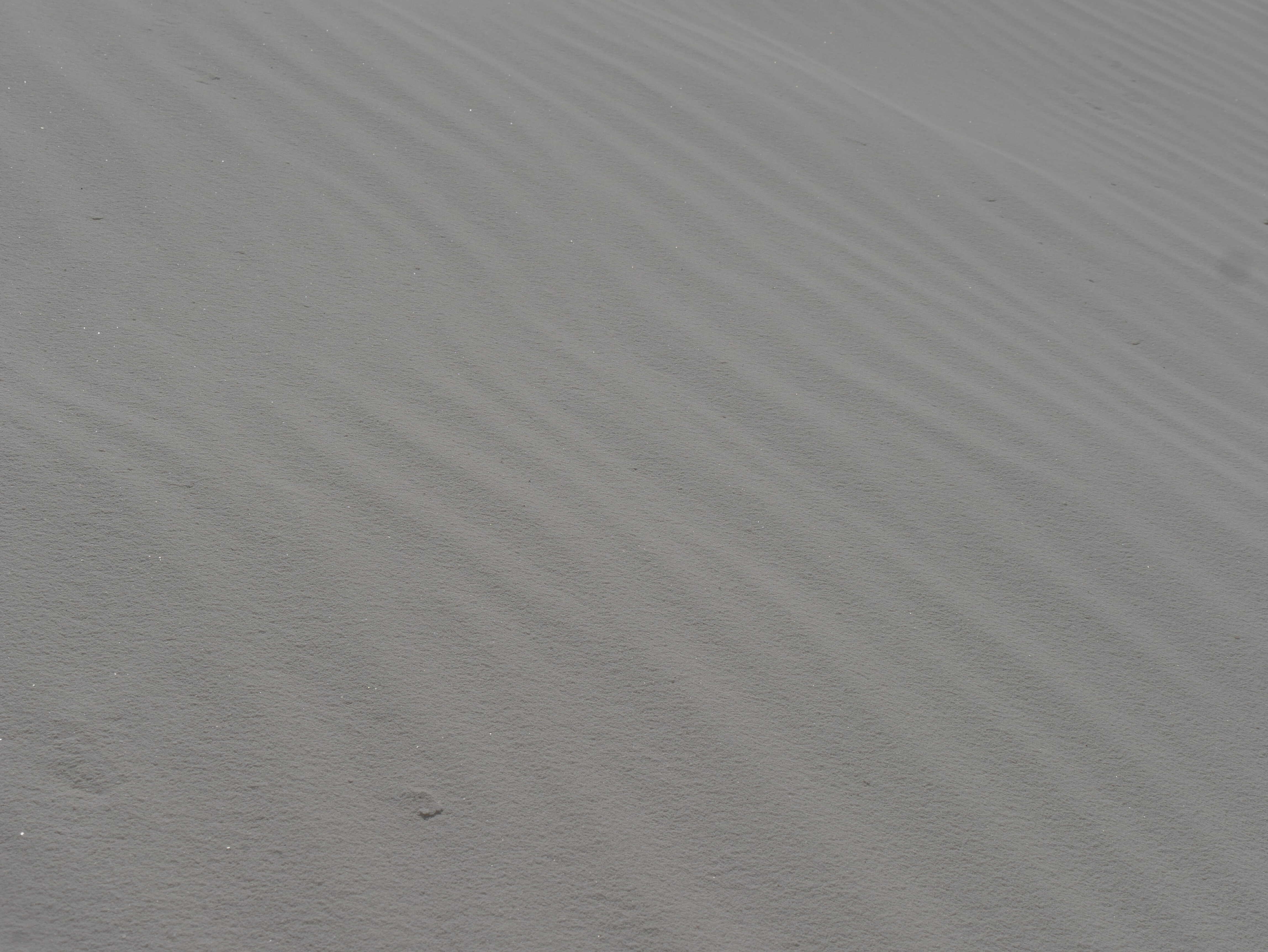 White Sand Dunes at White Sands.